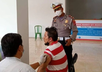 Vaksin jadi Syarat Wajib Permohonan dan Perpanjangan SIM di Satpas Polres Pati