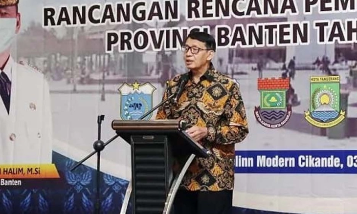 Gubernur Wahidin Paparkan Capaian Pembangunan Jangka Menengah Provinsi Banten 2017-2022