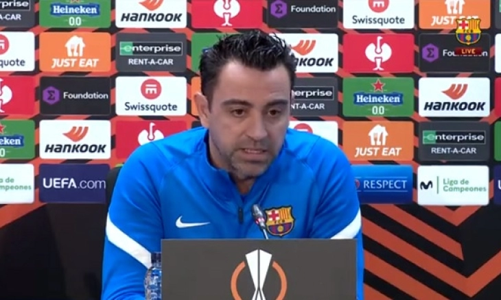 Xavi : Habitat Barca di Liga Champions