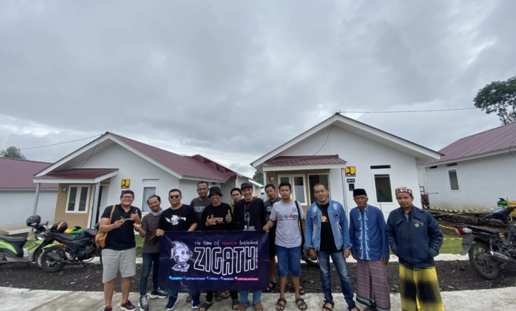 Saat Penggemar Zippo Dirikan 'Monumen'bagi Warga Korban Erupsi Semeru 