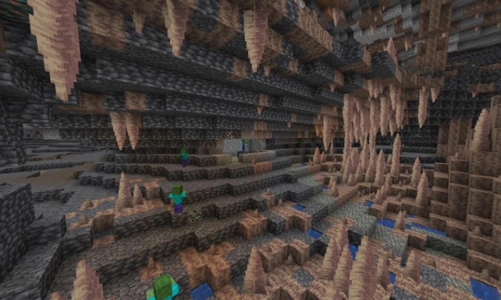 Benih Minecraft Terbaik untuk Gua Dripstone